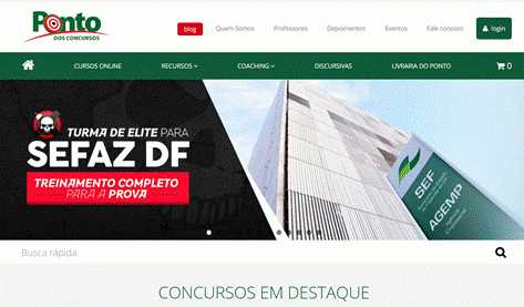 Reclamações Ponto dos Concursos