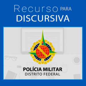 recurso discursiva pmdf