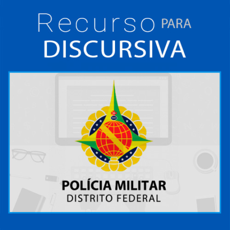 recurso discursiva pmdf