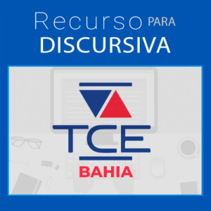 recurso discursiva tce ba