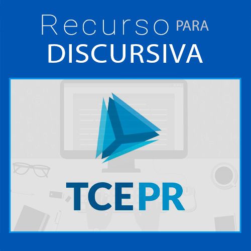 recurso discursiva tce pr