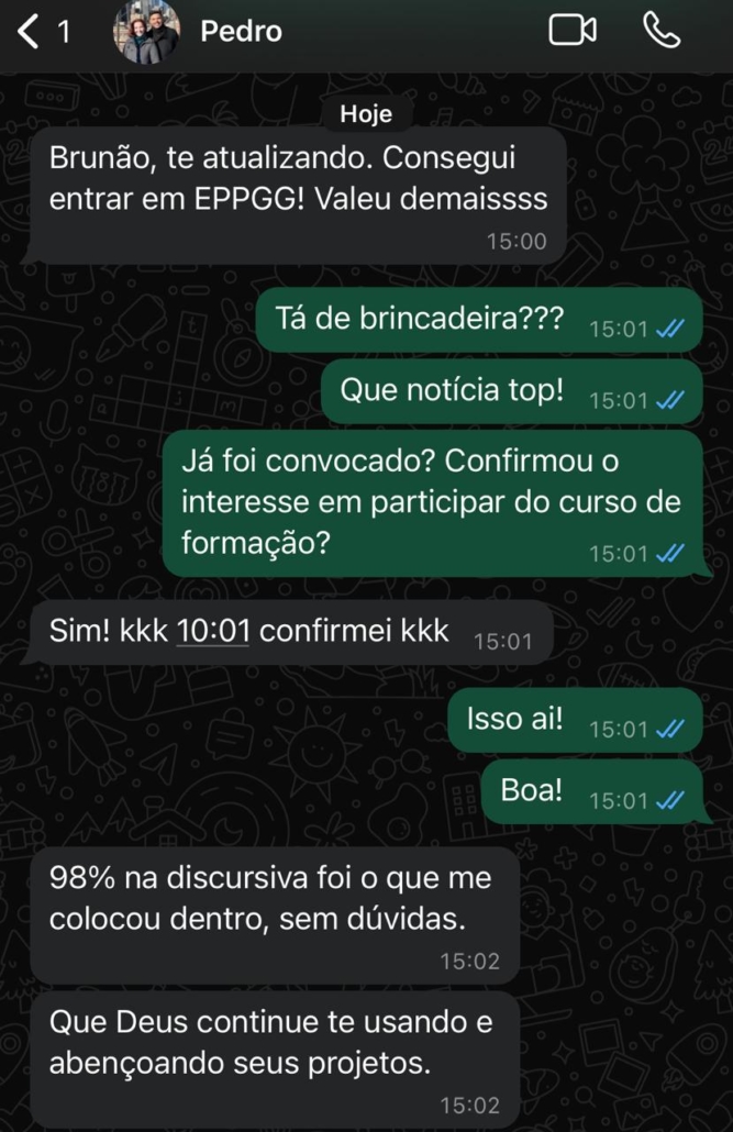 Depoimento de aluno do Você Concursado