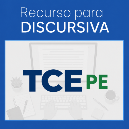 recurso discursiva tce pe