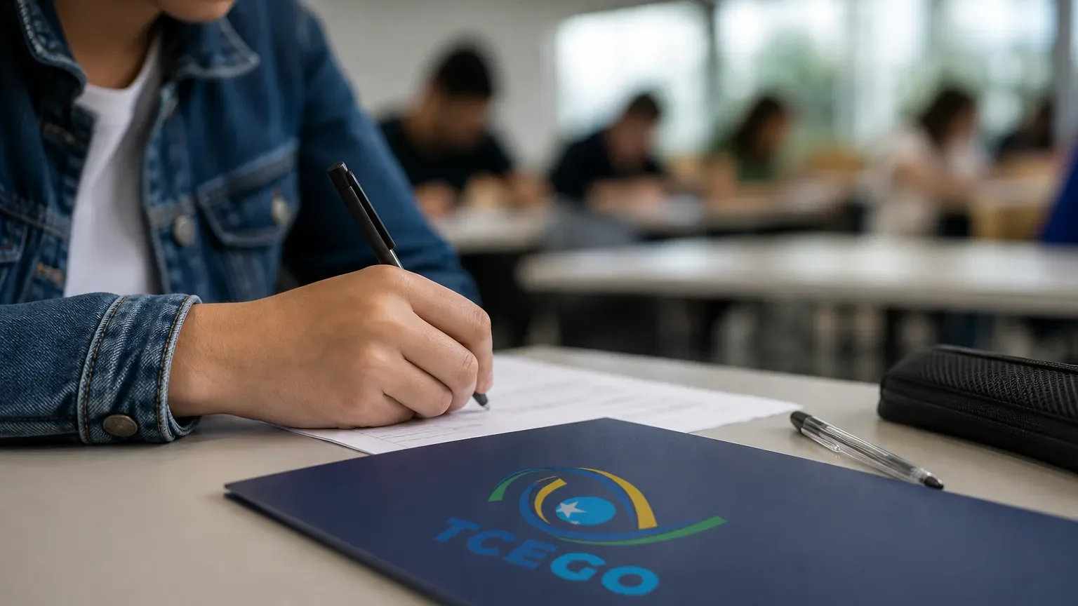 Imagem editorial para Concurso TCE GO 2026: discursiva FCC temas e dicas