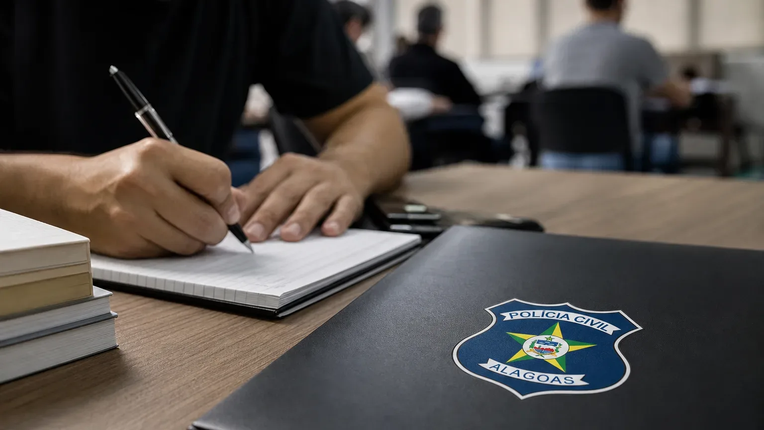 Imagem editorial para Concurso PC-AL 2026 Agente e Escrivão: discursiva Cebraspe, temas e dicas