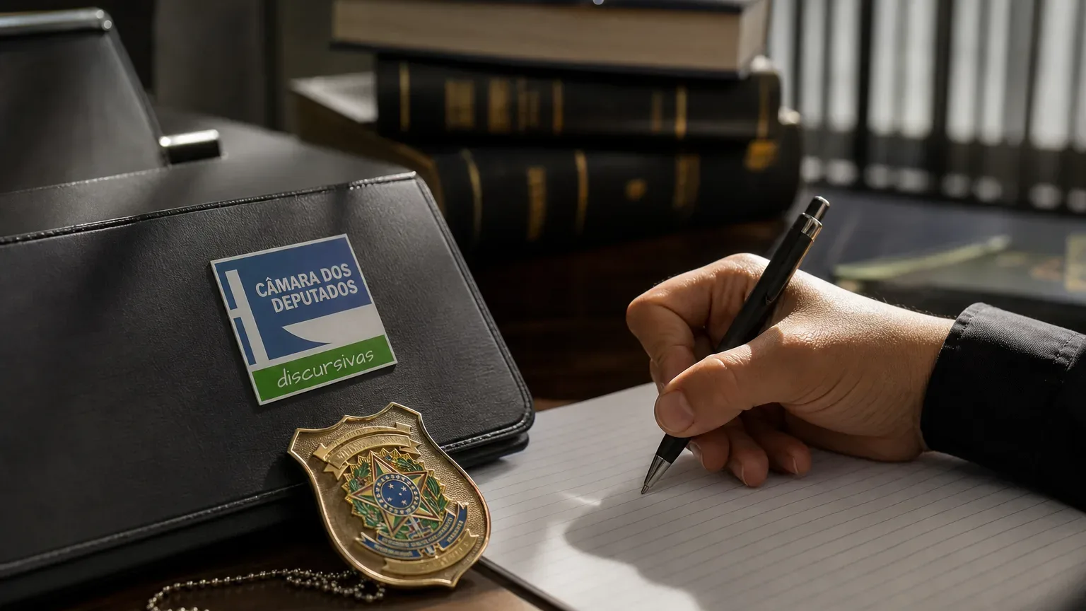Imagem editorial para Discursiva Câmara dos Deputados (Cebraspe) – Policial Legislativo – Temas Inéditos para a prova Discursiva
