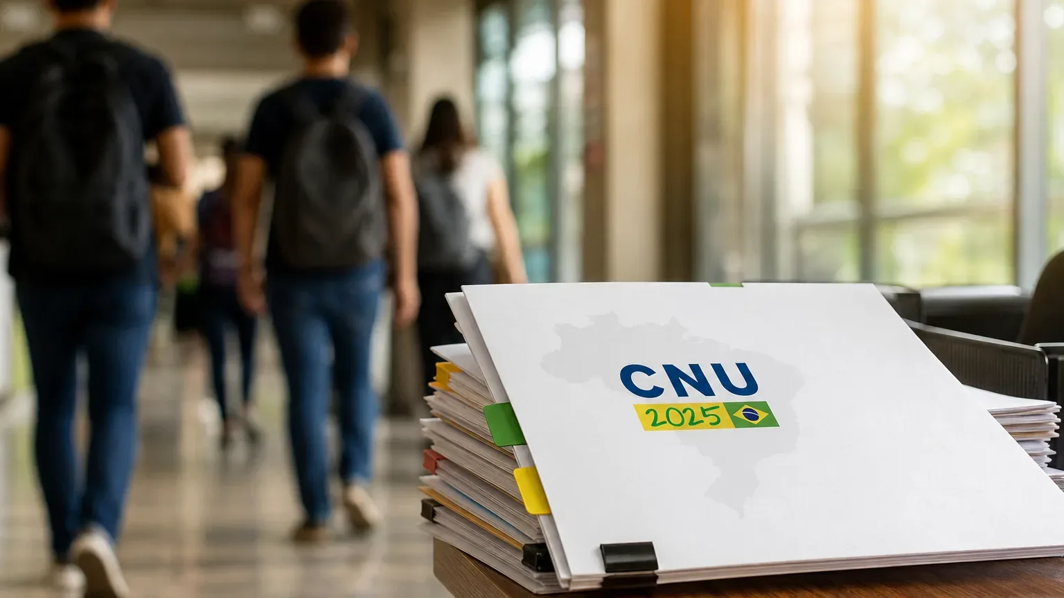 Imagem editorial para Concurso CNU 2025 – Confira os 10 cargos com mais vagas