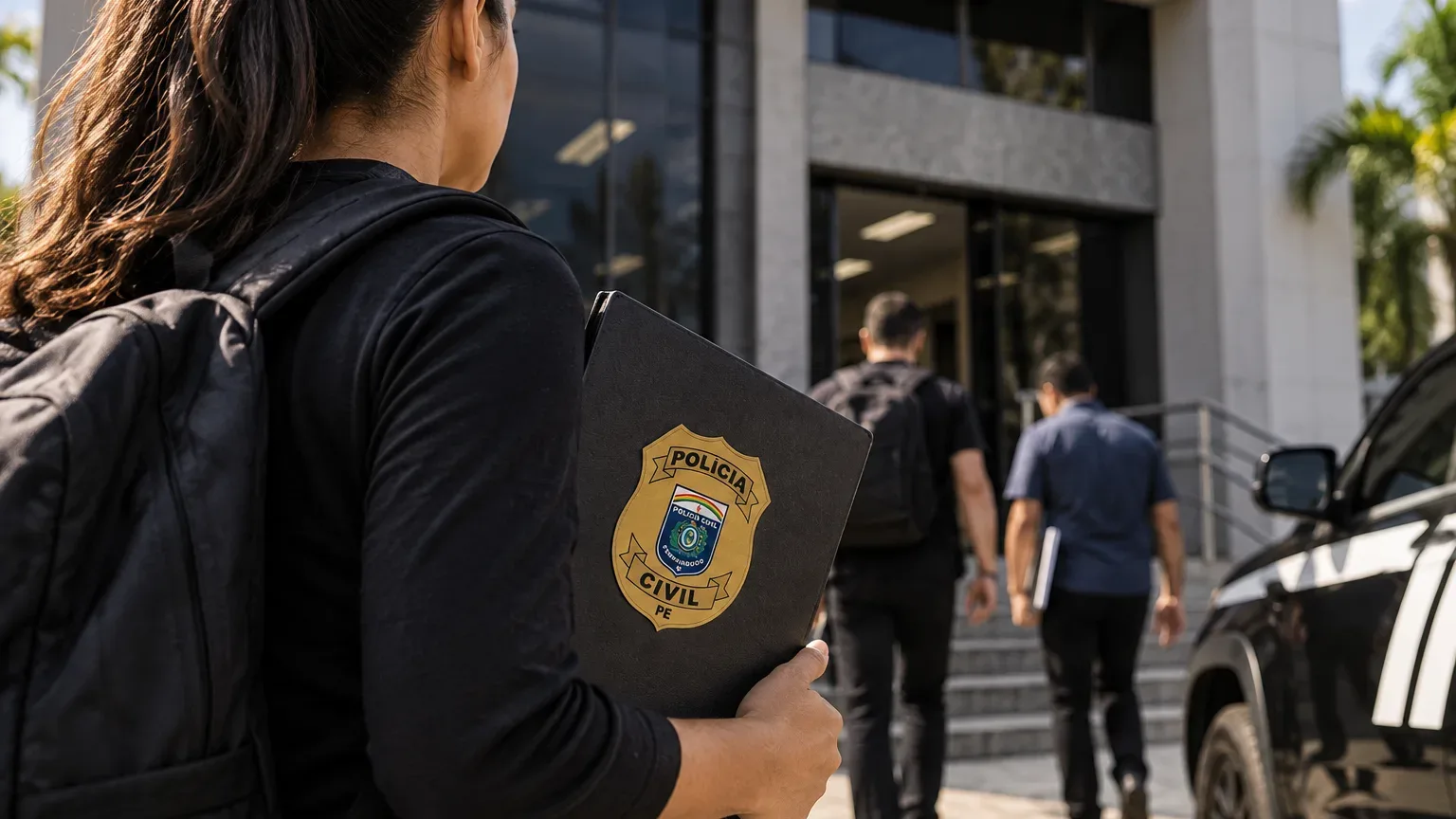 Imagem editorial para Concurso PC PE 2026: discursiva Cebraspe – temas e dicas