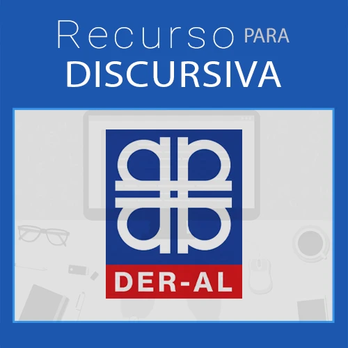 Capa do recurso para DER AL